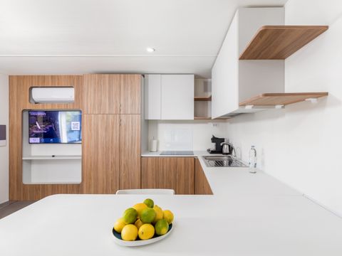 MOBILHOME 6 personnes - Deluxe Camping Villa première ligne à la mer