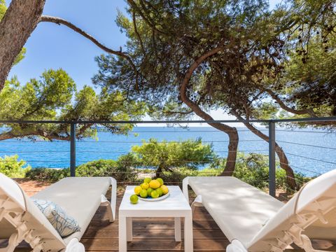 MOBILHOME 6 personnes - Deluxe Camping Villa première ligne à la mer