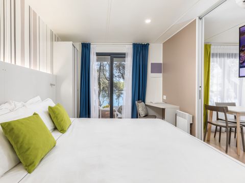 MOBILHOME 6 personnes - Deluxe Camping Villa première ligne à la mer