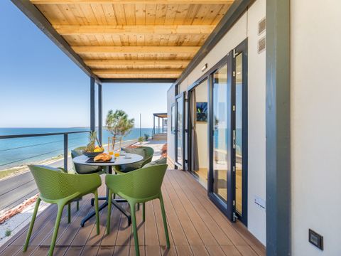 MOBILHOME 5 personnes - Camping Home première ligne à la mer
