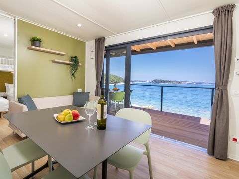 MOBILHOME 5 personnes - Camping Home première ligne à la mer