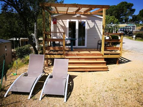 MOBILHOME 2 personnes - Agay - EVO 20m² Confort / climatisée  Vue Mer