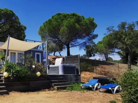 MOBILHOME 6 personnes - Ramatuelle - Cap Deseo 34 m² - Vue Mer et Jacuzzi