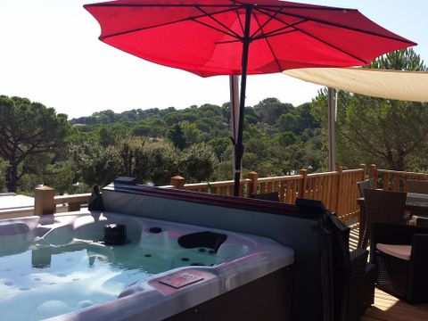MOBILHOME 6 personnes - Ramatuelle - Cap Deseo 34 m² - Vue Mer et Jacuzzi