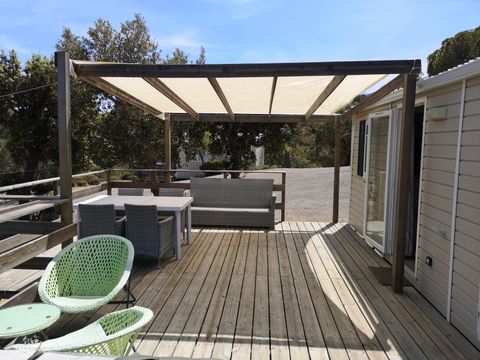 MOBILHOME 6 personnes - Mobilhome Estérel - VIP Confort EVO 29m² -Vue Mer / Jacuzzi