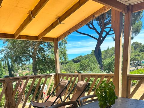 MOBILHOME 4 personnes - Provence - 4 pers - 2ch - Clim/TV - 26m2