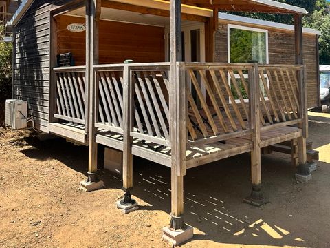 MOBILHOME 4 personnes - Provence - 4 pers - 2ch - Clim/TV - 26m2
