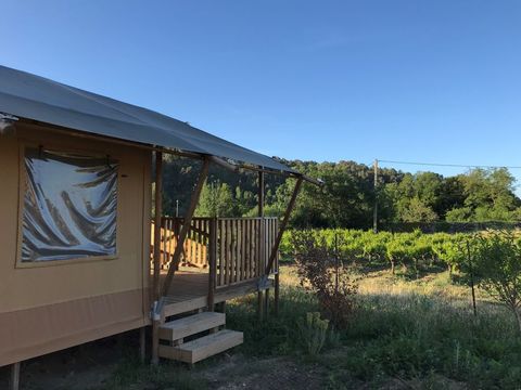 Vodatent Flower Camping de L'Olivigne - Camping Aude - Image N°7