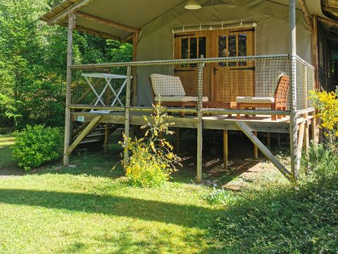 CHALET 5 personnes - Chalet Bungalow en Bois sur pilotis