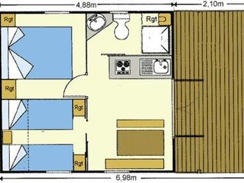 CHALET 4 personnes - Petit Chalet Bungalow