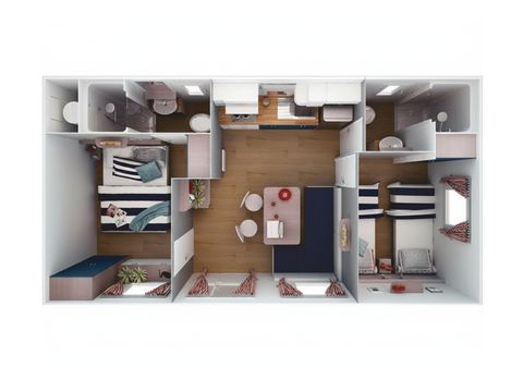 MOBILHOME 5 personnes - Mobil home Krk Living 300