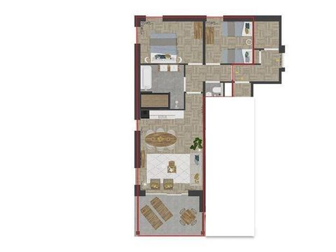 APPARTEMENT 4 personnes - Plage de luxe