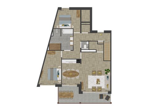 APPARTEMENT 8 personnes - Plage de luxe