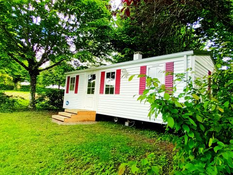 MOBILHOME 4 personnes - Mobil-home Super Titania « Bleu » 2 chambres - climatisé