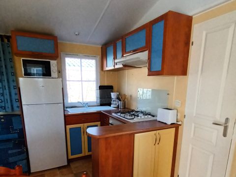 MOBILHOME 4 personnes - Mobil-home Super Titania « Bleu » 2 chambres - climatisé
