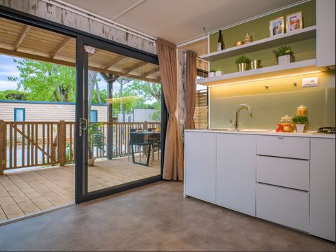 MOBILHOME 4 personnes - Junior Suite Mediterranea - Animaux Admis