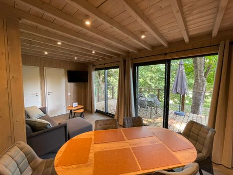 LODGE 6 personnes - Ecolodge | 3 Chambres | Animaux acceptés