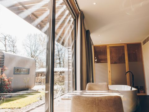 CHALET 2 personnes - Renswellness avec bain à remous et sauna