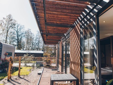 CHALET 2 personnes - Renswellness avec bain à remous et sauna