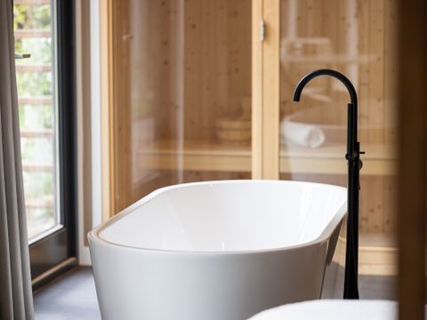 CHALET 2 personnes - Renswellness avec bain à remous et sauna