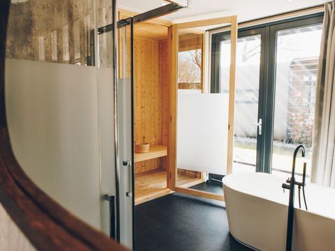 CHALET 2 personnes - Renswellness avec bain à remous et sauna