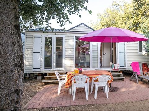 MOBILHOME 4 personnes - Cottage Grand Confort Glenans 31m² - 2 chambres /  Terrasse au sol
