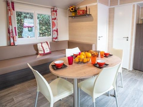 MOBILHOME 4 personnes - Cottage Grand Confort Glenans 31m² - 2 chambres /  Terrasse en bois couverte
