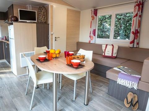 MOBILHOME 4 personnes - Cottage Grand Confort Glenans 31m² - 2 chambres /  Terrasse en bois couverte