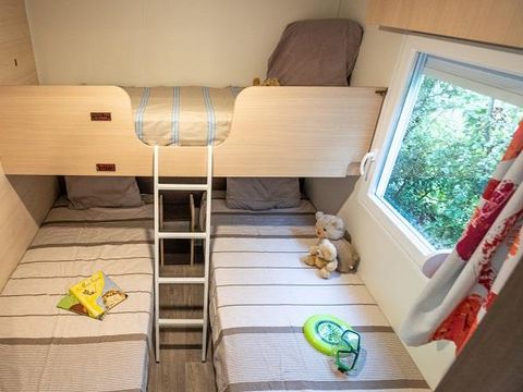 MOBILHOME 4 personnes - Cottage Grand Confort Glenans 31m² - 2 chambres /  Terrasse en bois couverte
