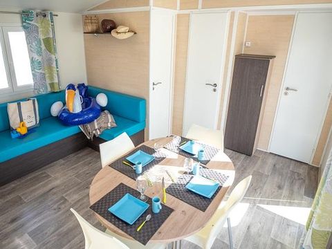 MOBILHOME 4 personnes - Cottage Grand Confort Glenans 31m² - 2 chambres /  Terrasse en bois couverte