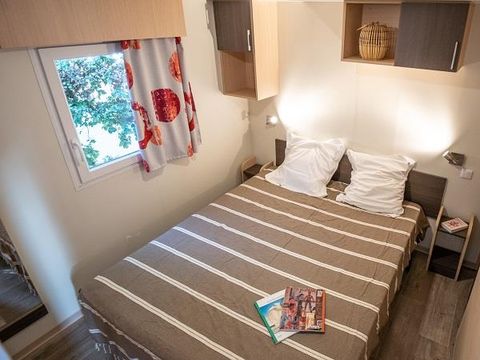 MOBILHOME 4 personnes - Cottage Grand Confort Maldives 32m² - 2 chambres / TERRASSE EN BOIS COUVERTE