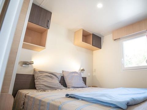 MOBILHOME 6 personnes - Cottage Grand confort Florès 35m² - 3 chambres / Terrasse en bois couverte