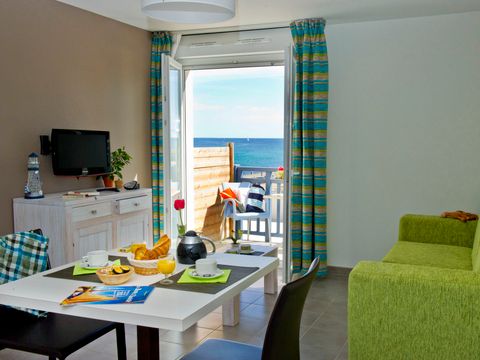 STUDIO 4 personnes - G/51_STUDIO CAB 4 PERS. BALCON VUE MER