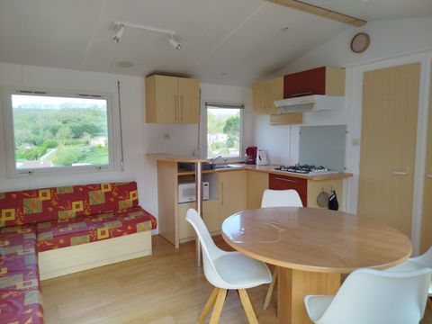 MOBILHOME 4 personnes - Mobil home Malin - 2 chambres - terrasse non couverte