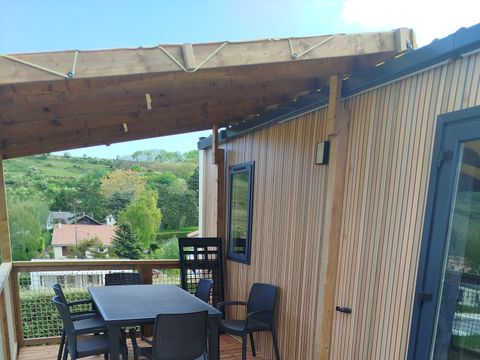 MOBILHOME 6 personnes - Mobil home Confort - 3 chambres - terrasse semi-couverte
