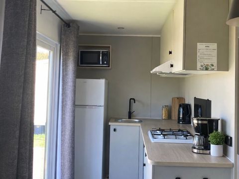 Mobilhome 4 personnes - Mobil home Premium - 2 chambres - terrasse semi-couverte