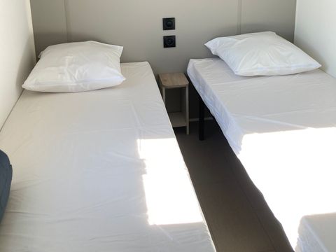Mobilhome 6 personnes - Mobil home Premium - 3 chambres - terrasse semi-couverte