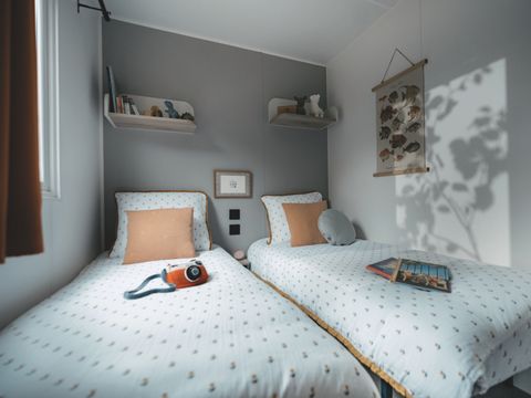 Mobilhome 6 personnes - Mobil home Premium - 3 chambres - terrasse semi-couverte