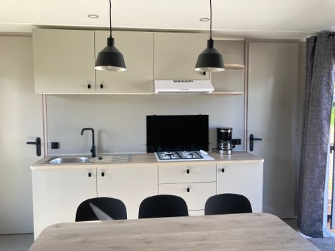 Mobilhome 6 personnes - Mobil home Premium - 3 chambres - terrasse semi-couverte