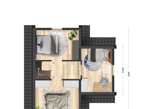 BUNGALOW 5 personnes - Le Rhin