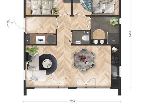 BUNGALOW 4 personnes - Le Dommel