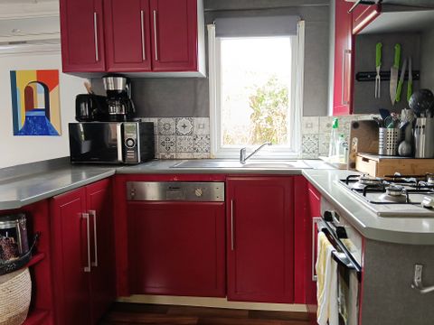 MOBILHOME 6 personnes - MOBILHOME LF 80 - 3 CH - 44 m2 - CLIM - LV - LL - 6pers.