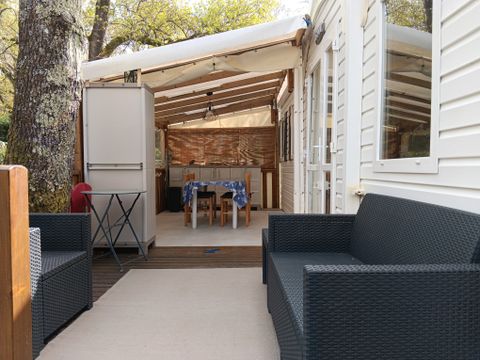 MOBILHOME 6 personnes - MOBILHOME LF 80 - 3 CH - 44 m2 - CLIM - LV - LL - 6pers.