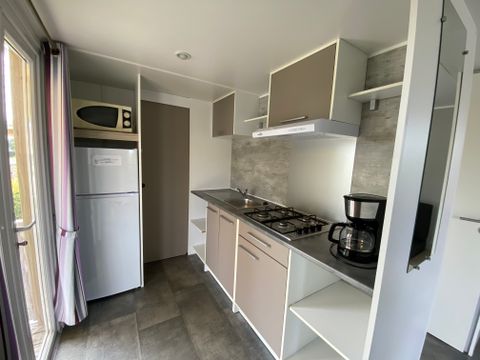 MOBILHOME 4 personnes - 2 chambres - terrasse couverte