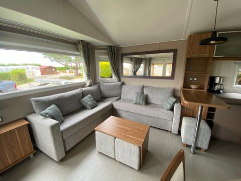 MOBILHOME 4 personnes -  2 chambres - terrasse couverte - Prestige