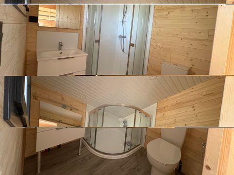 HÉBERGEMENT INSOLITE 4 personnes - Cabane en bois - avec SPA -