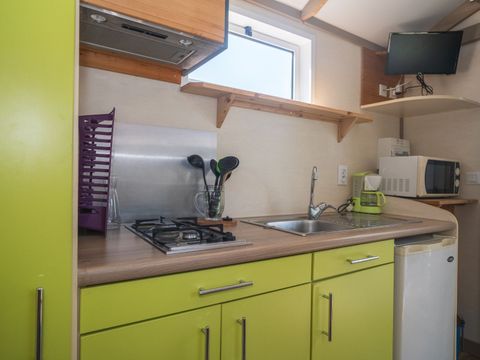 Hébergement 4 personnes - Roulotte cosy 4 places