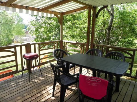 MOBILHOME 5 personnes - Mobil-home Grand Confort Loggia 32m² 2 chambres - Arrivée le Samedi en Juillet et Août