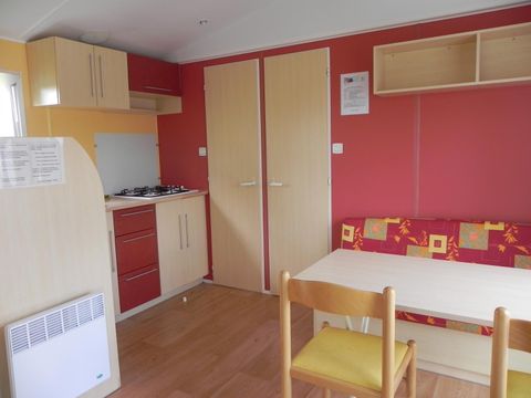 MOBILHOME 5 personnes - Mobil-home Grand Confort Loggia 32m² 2 chambres - Arrivée le Dimanche en Juillet et Août