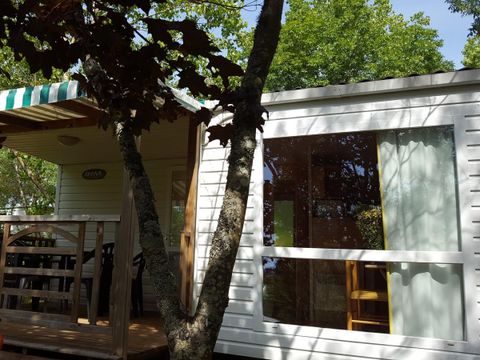 MOBILHOME 5 personnes - Mobil-home Grand Confort Loggia 32m² 2 chambres - Arrivée le Dimanche en Juillet et Août